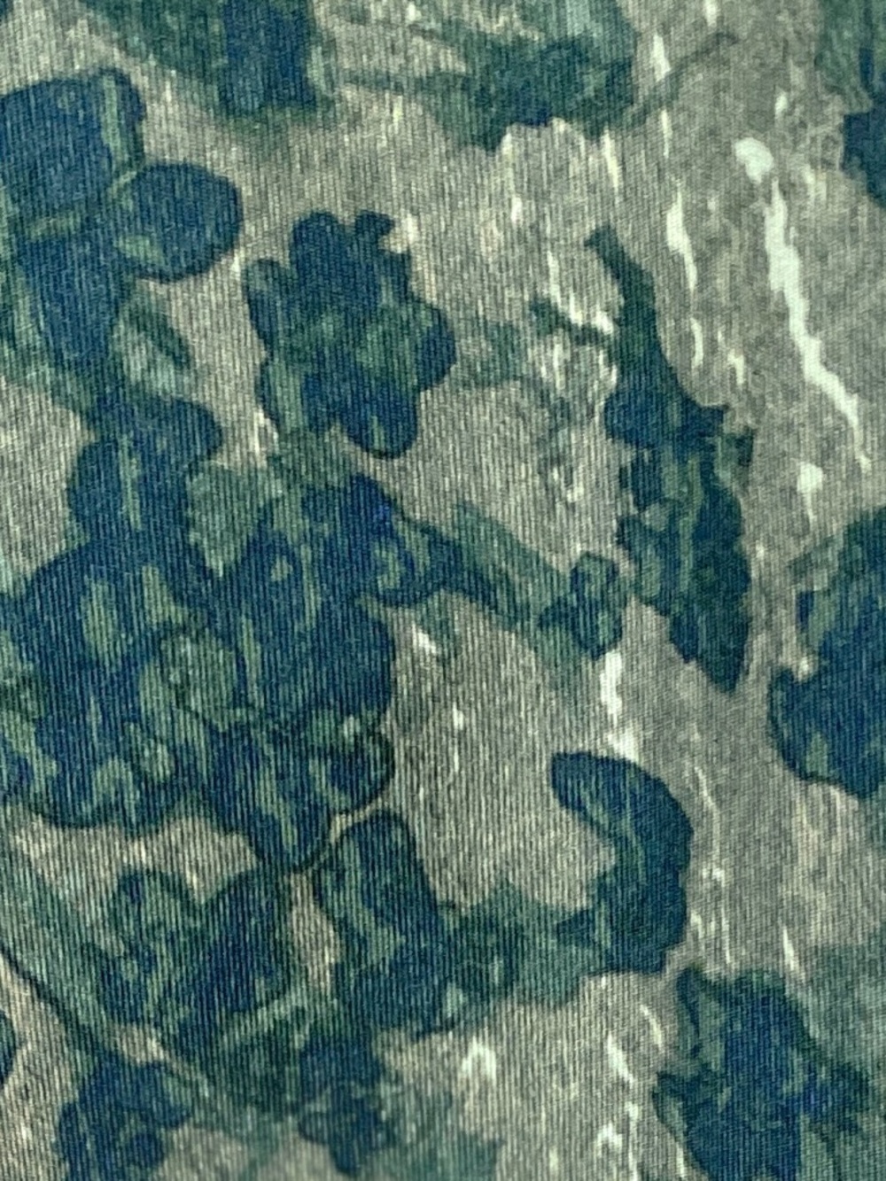 Zella High Rise Leggings Women’s M Green Navy Print Workout Yoga - Picture 6 of 14